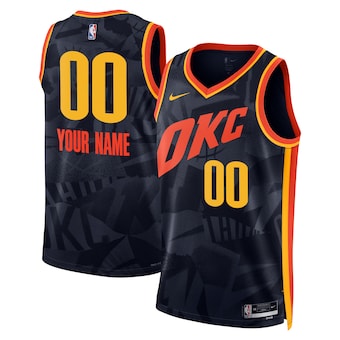 Custom Oklahoma City Thunder Jersey